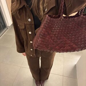 Parke brown Denim Set